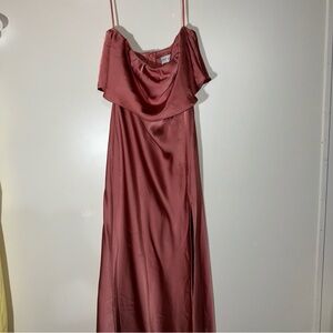 Petal & Pup Dusty Rose Maxi Dress
